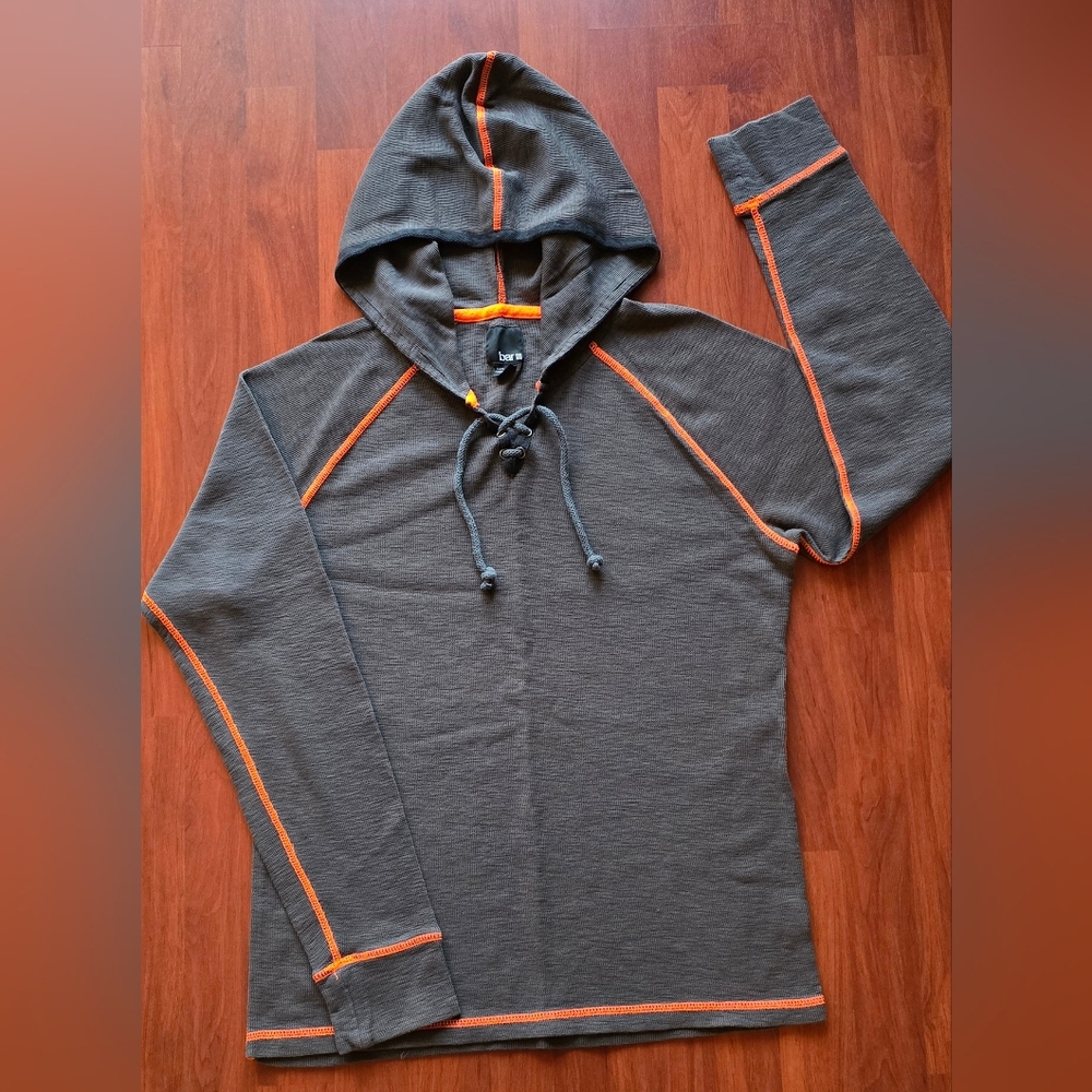 BAR III Men's Hooded Shirt, Size L